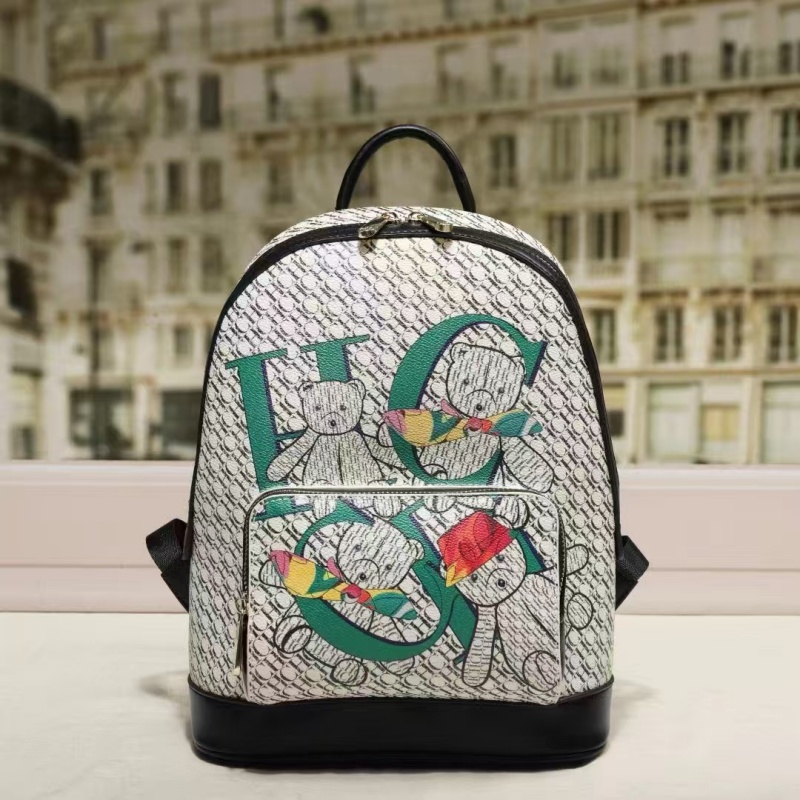 CH Cute Bear Print Shoulder Ba - Luxury Bags Cute 评论和价格
