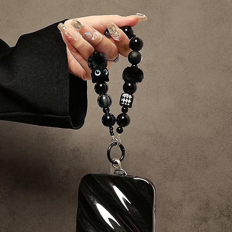 Luxury Black Fluffy Cat Mobile - Luxury Bags Cute 评论和价格
