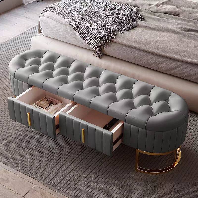 Light luxury shoe change stool - Luxury Bags Entry 评论和价格