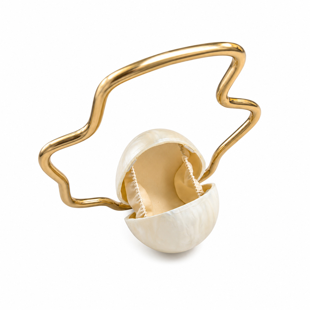 Women mini Acrylic Egg Bag Cut - Luxury Bags Cute 评论和价格
