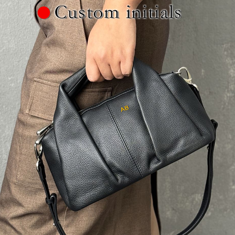 Custom Initials Leather Pillow - Luxury Bags In Japan 评论和价格