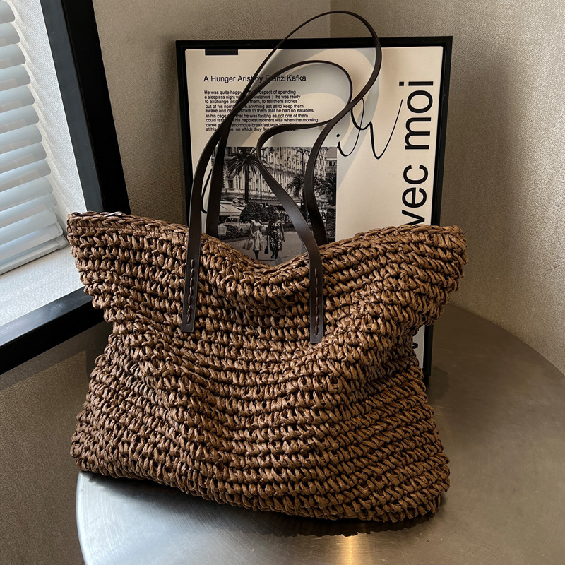 Straw Woven Tote Bags Casual L - Luxury Bags Store 评论和价格
