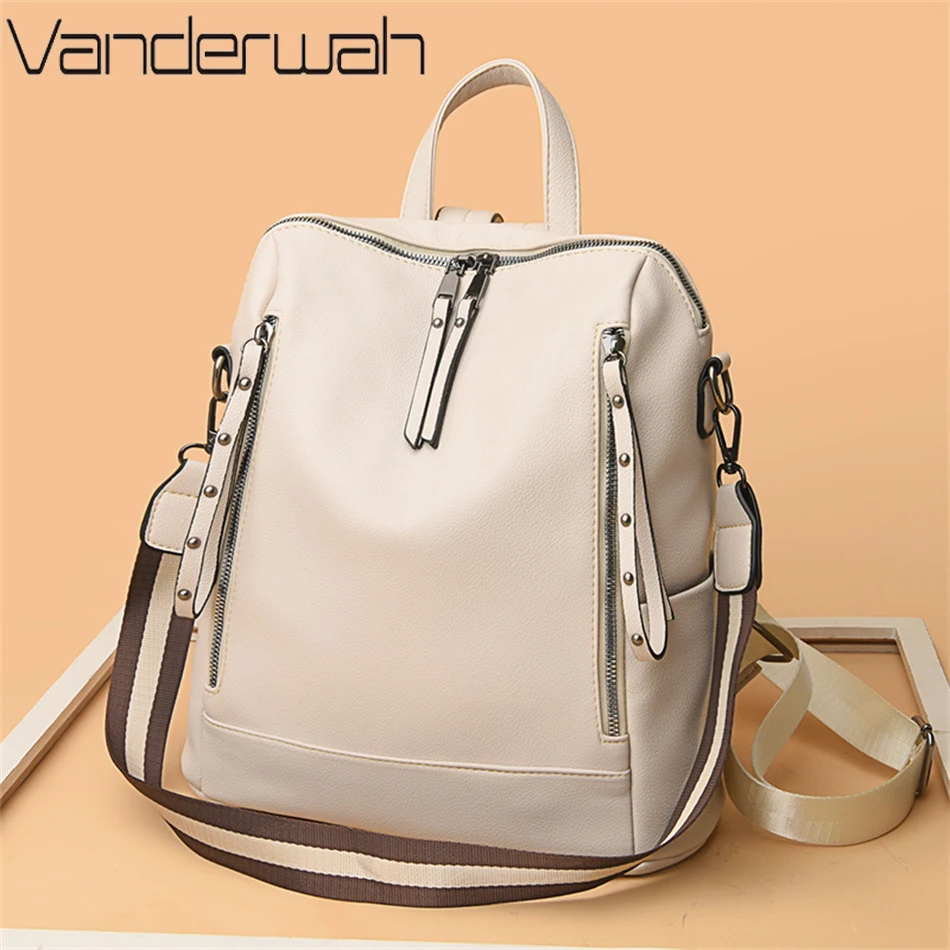 Brand Luxury Backpacks Soft Le - Luxury Bags Women Brands 评论和价格