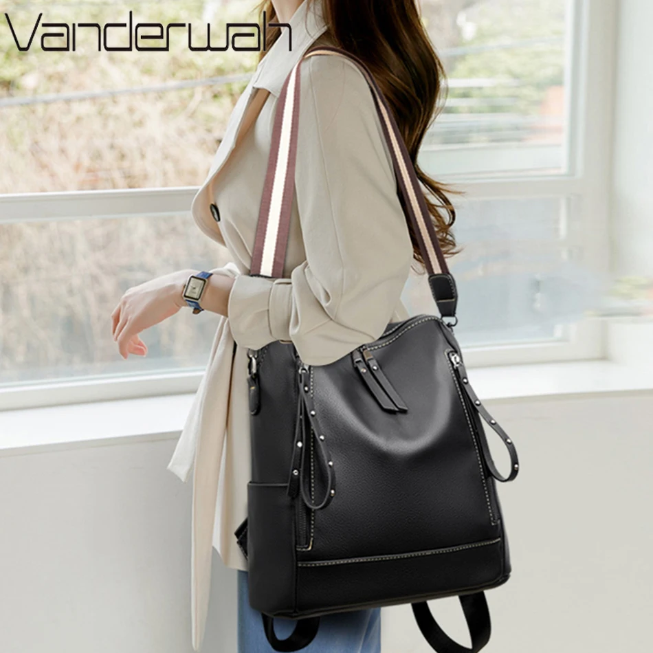 Brand Luxury Backpacks Soft Le - Luxury Bags Women Brands 评论和价格