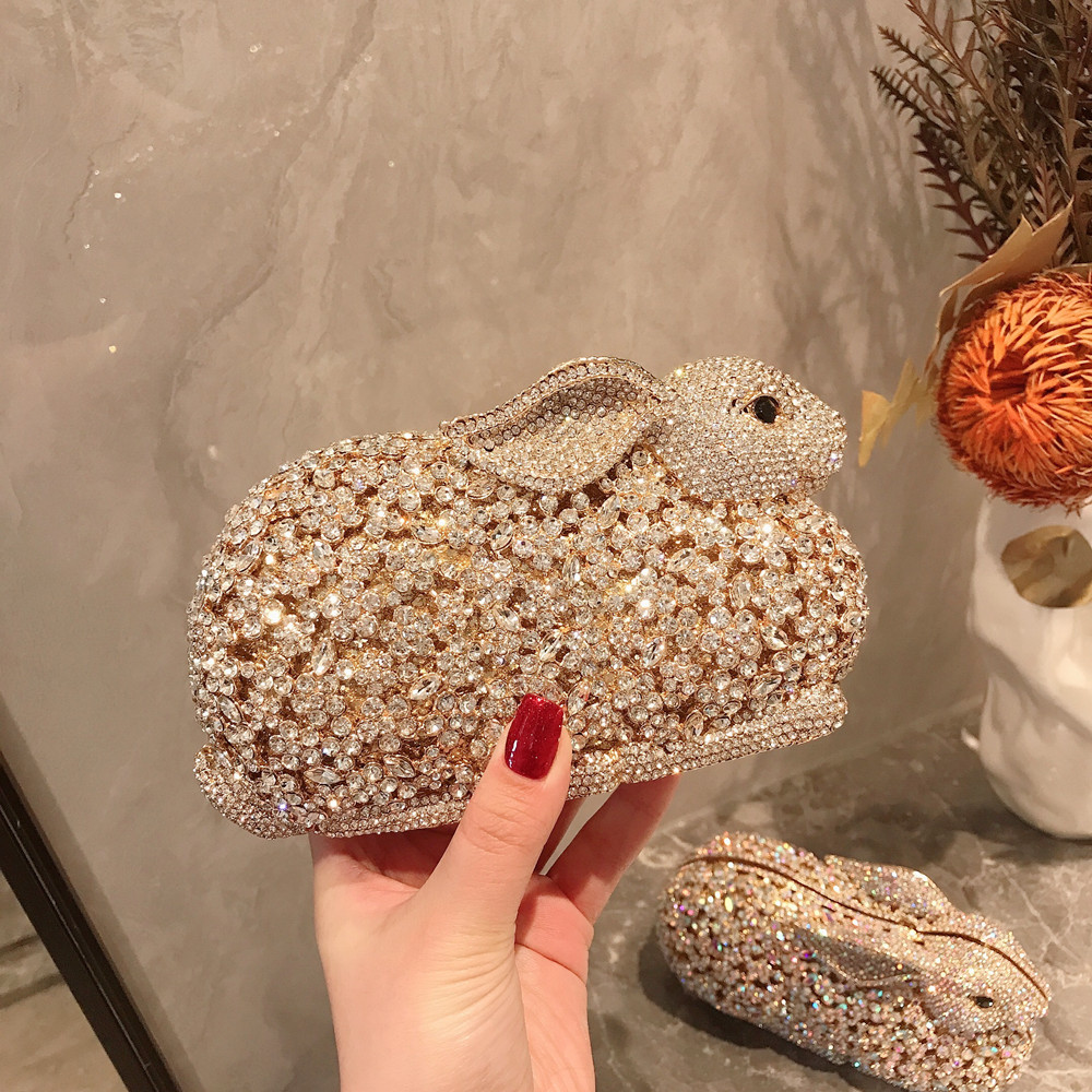 Luxury Cute Rabbit Metal Box C - Luxury Bags Cute 评论和价格