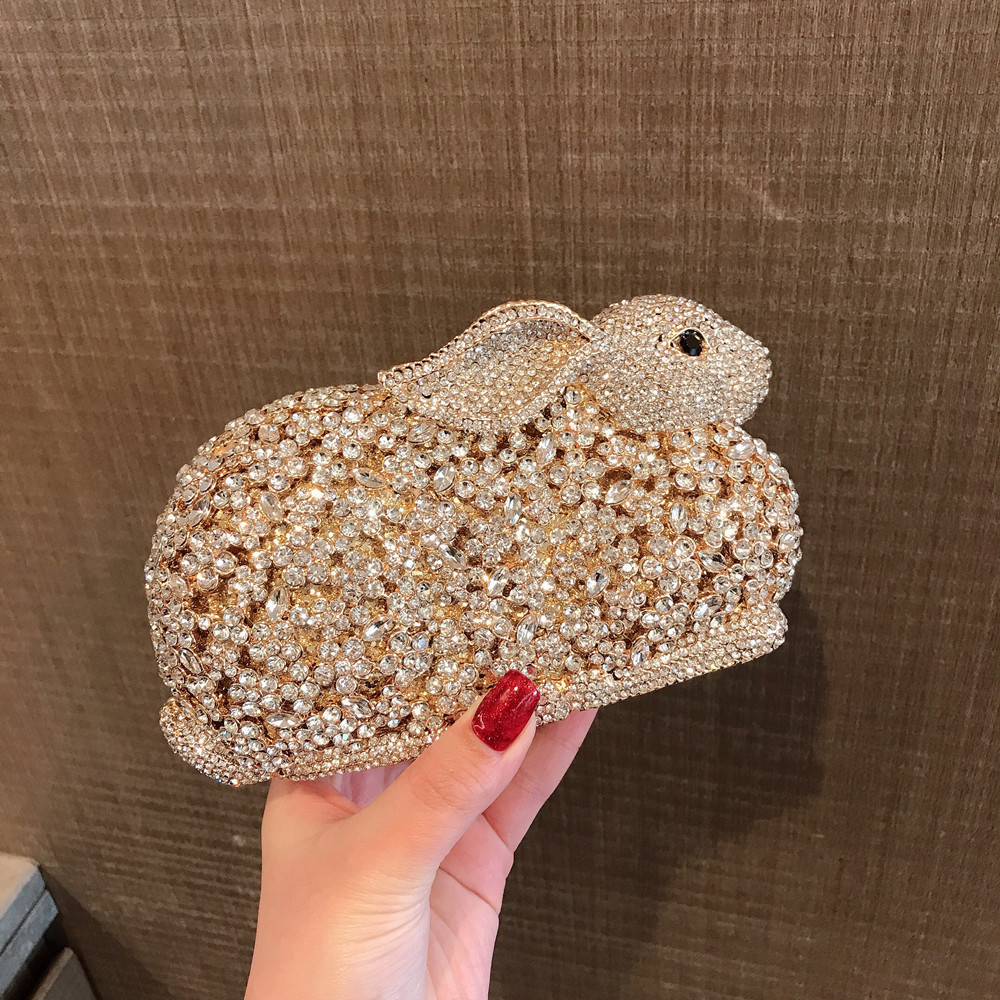 Luxury Cute Rabbit Metal Box C - Luxury Bags Cute 评论和价格