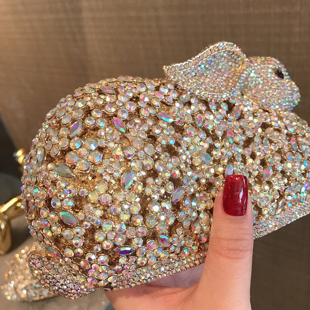 Luxury Cute Rabbit Metal Box C - Luxury Bags Cute 评论和价格