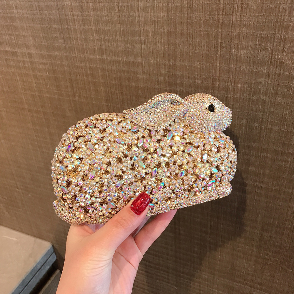 Luxury Cute Rabbit Metal Box C - Luxury Bags Cute 评论和价格