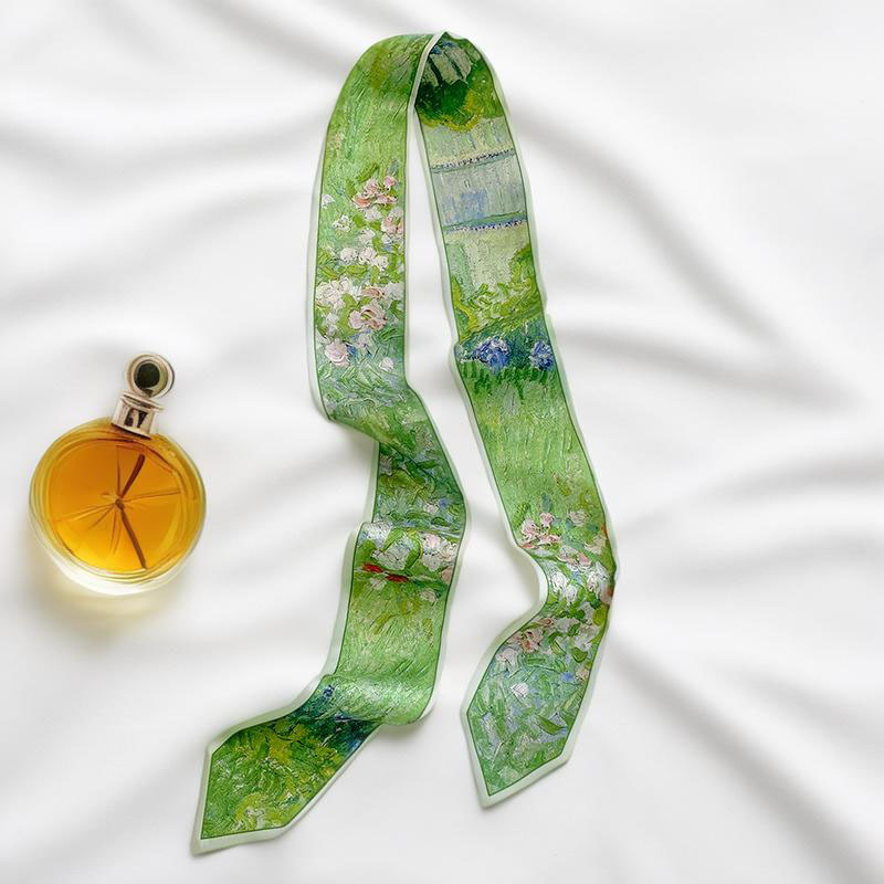 Prints Long Hairband Skinny Ne - Luxury Bags Cute 评论和价格
