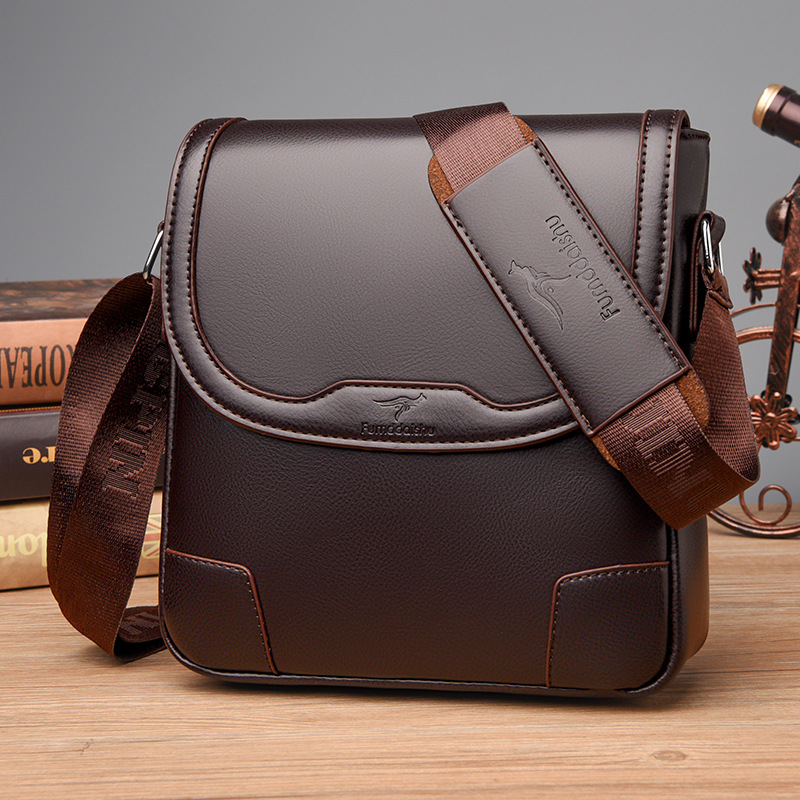 Luxury Brand Men Leather Shoul - Luxury Bags Store 评论和价格