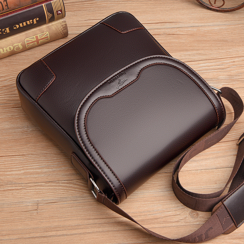 Luxury Brand Men Leather Shoul - Luxury Bags Store 评论和价格