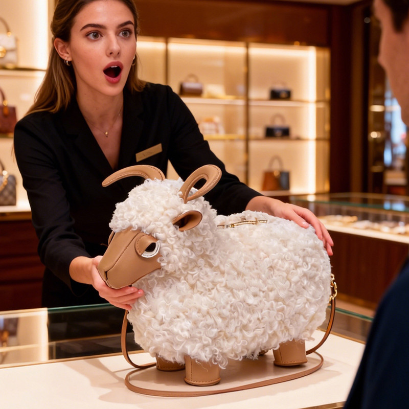New Fashion Design Cute Sheep  - Luxury Bags Cute 评论和价格