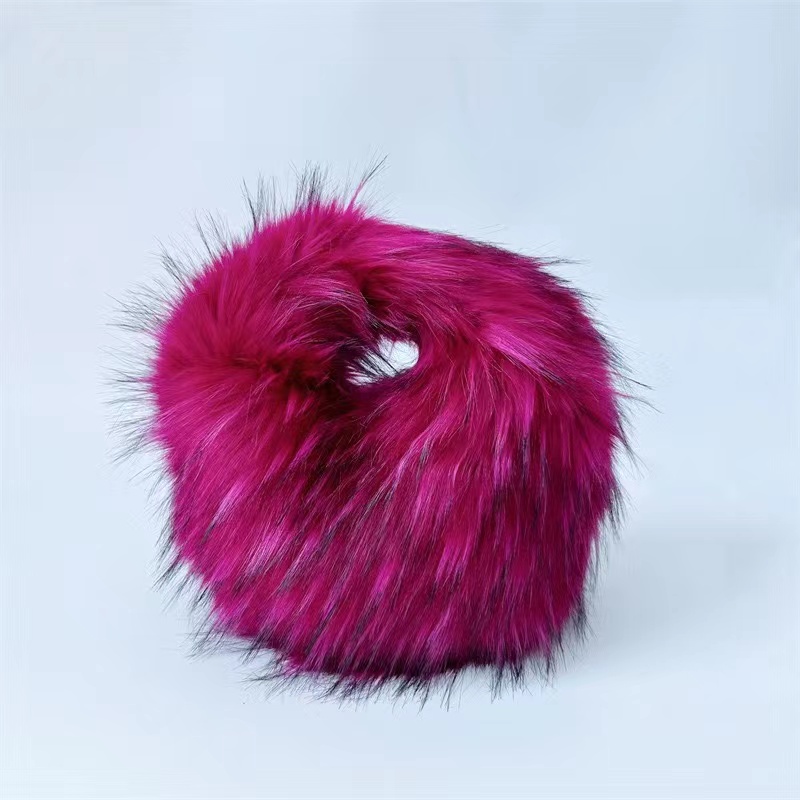 Fur Women's Small Half Moon Ba - Luxury Bags Cute 评论和价格