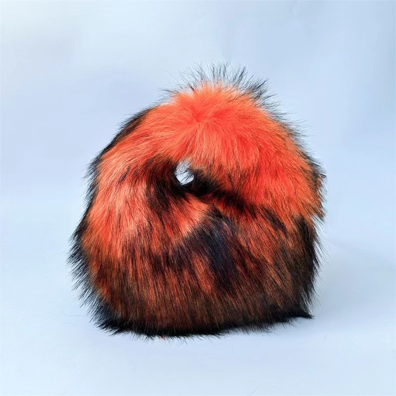 Fur Women's Small Half Moon Ba - Luxury Bags Cute 评论和价格