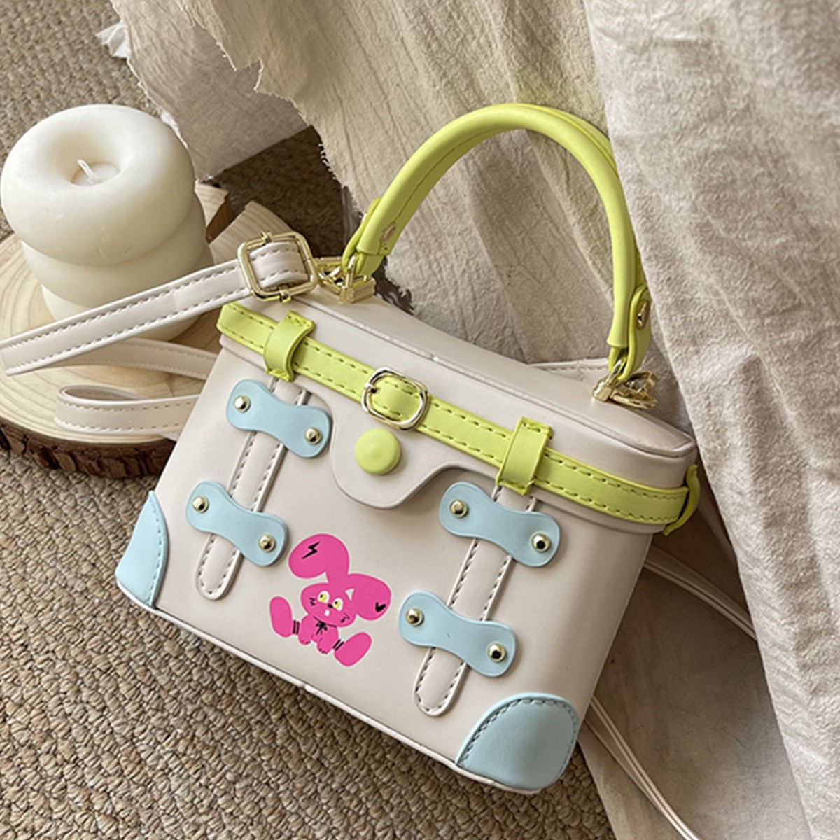 New Luxury Designer Rivet PU L - Luxury Bags In Japan 评论和价格