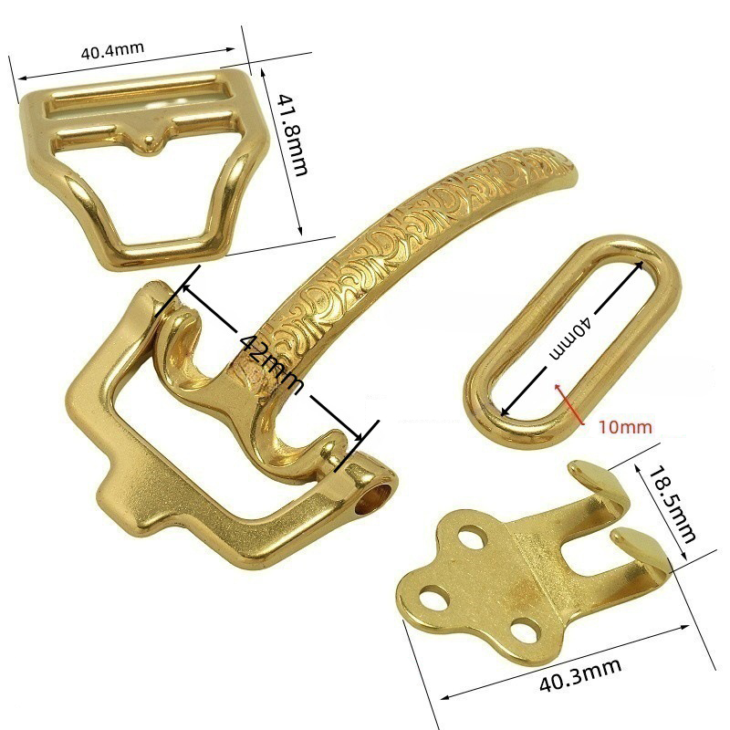 Stainless steel Cavalry buckle - Belt Bag Leather Wide 评论和价格