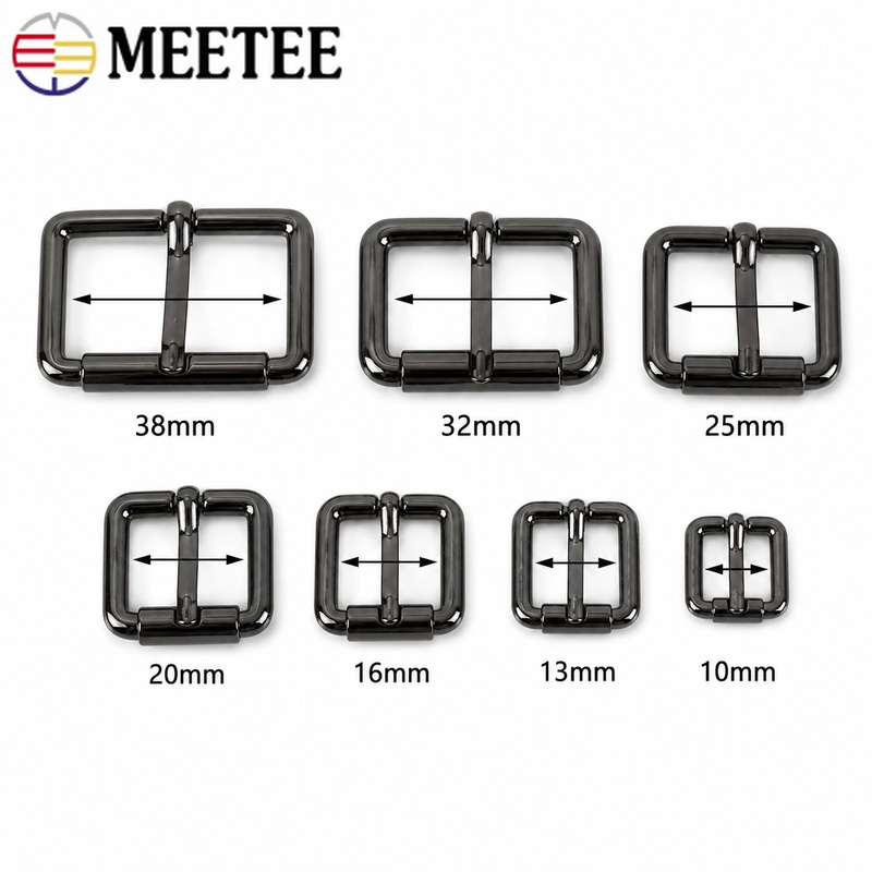 10Pcs 20-38mm Metal Roller Pin - Belt Bag Leather Wide 评论和价格