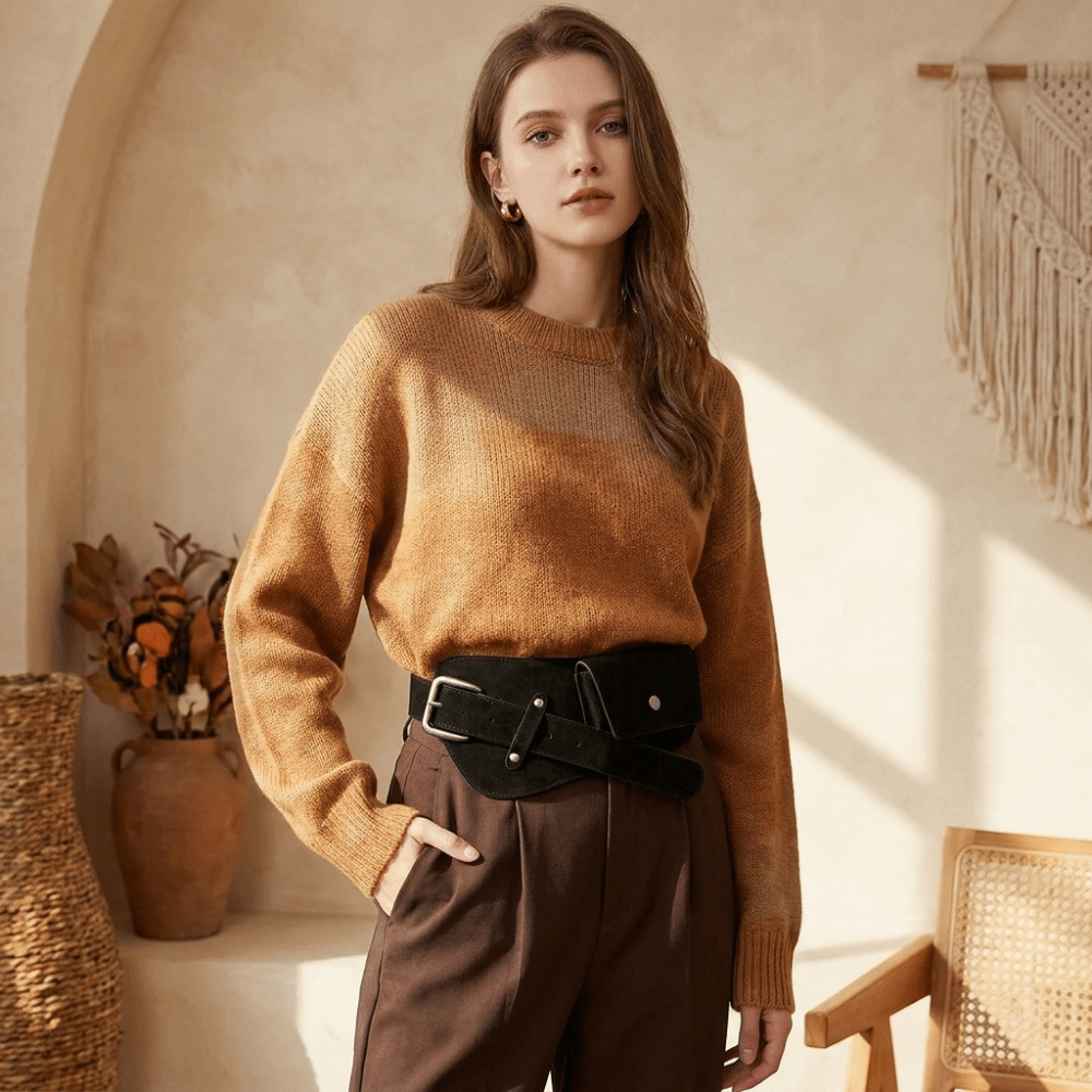 Fashion PU Pin Buckle Waistban - Belt Bag Leather Wide 评论和价格