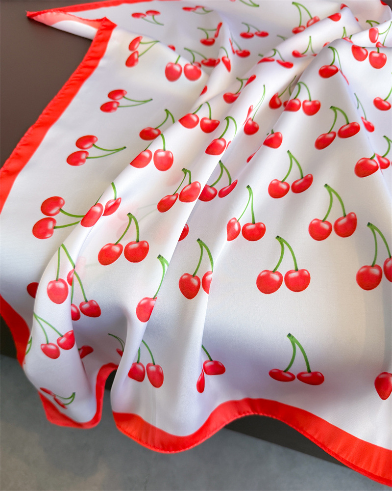 Luxury Square Satin Scarf Wome - Luxury Bags Cute 评论和价格