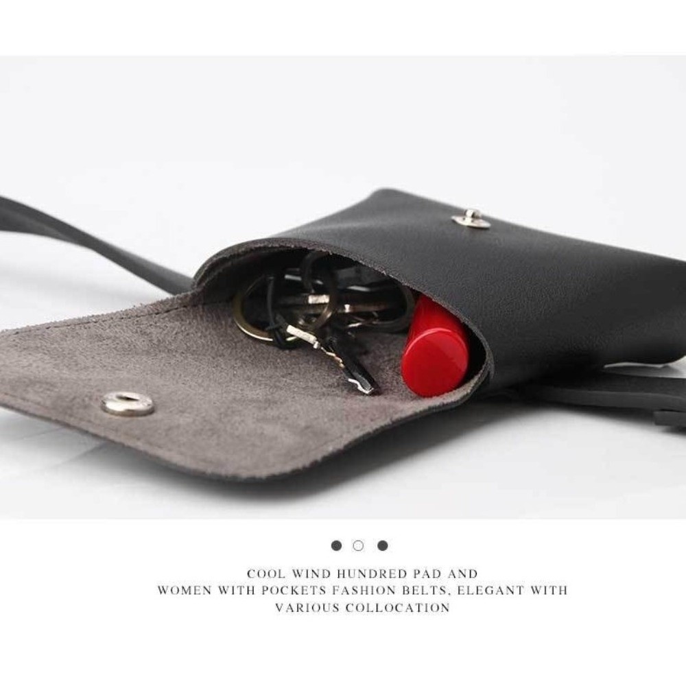 Gifts PU Leather Women Waist B - Belt Bag Leather Wide 评论和价格